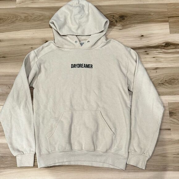 Bowery Supply Co Tops - Bowery Supply Co. Tan Daydreamer Hoodie Sweatshirt Women’s Small